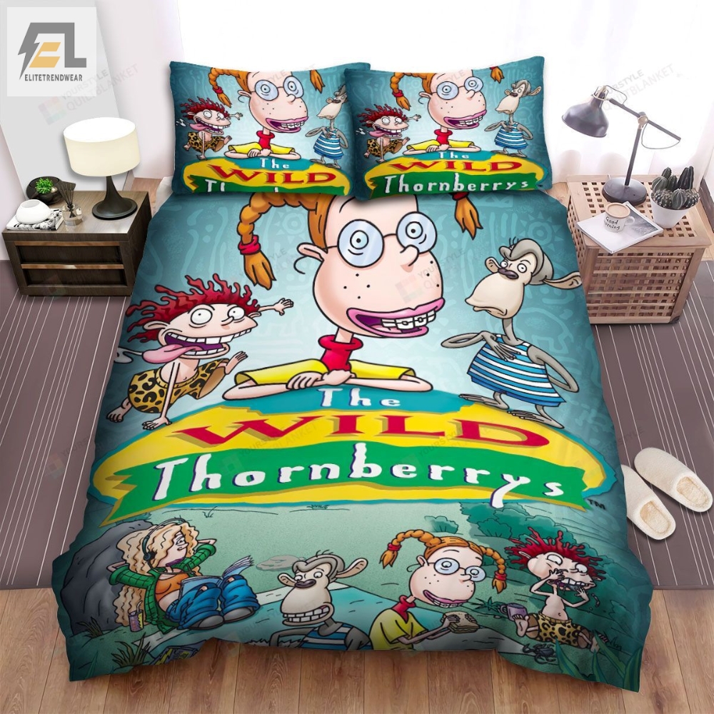 The Wild Thornberrys Poster Bed Sheets Spread Duvet Cover Bedding Sets 