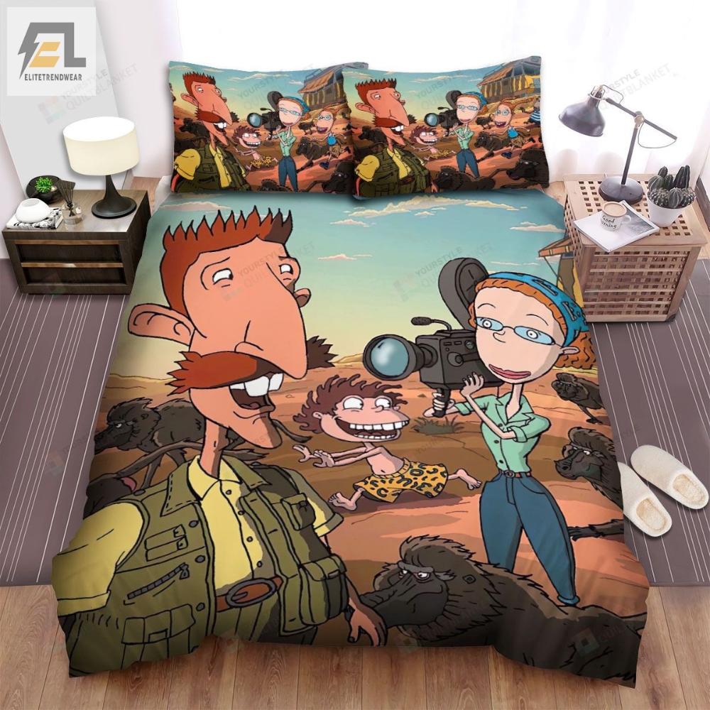 The Wild Thornberrys Filming In The Wild Bed Sheets Spread Duvet Cover Bedding Sets 