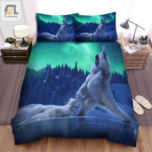 The Wild Animal The Polar Bear Show Bed Sheets Spread Duvet Cover Bedding Sets elitetrendwear 1 1