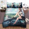 The Wild Animal A The Seagull And The Anime Girl Artwork Bed Sheets Spread Duvet Cover Bedding Sets elitetrendwear 1