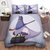 The Wild Animal A The Pigeon Bandit With A Gun Bed Sheets Spread Duvet Cover Bedding Sets elitetrendwear 1