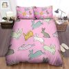 The Wild Animal A Cute Cartoon Rabbit Jumping Pattern Bed Sheets Spread Duvet Cover Bedding Sets elitetrendwear 1