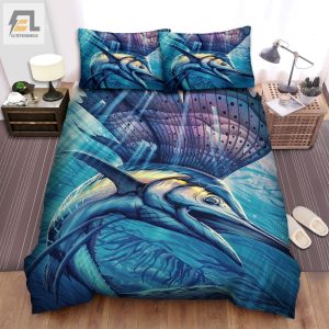The Wild Animal A The Sailfish Poster Bed Sheets Spread Duvet Cover Bedding Sets elitetrendwear 1 1
