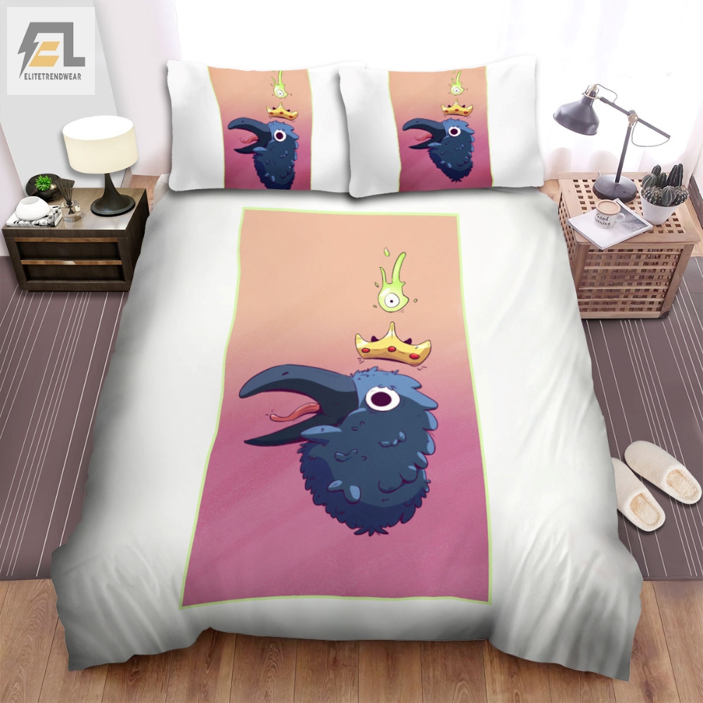 The Wild Animal Â The King Crow Cartoon Bed Sheets Spread Duvet Cover Bedding Sets 