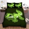 The Wild Animal A The Green Leppard Gecko Bed Sheets Spread Duvet Cover Bedding Sets elitetrendwear 1