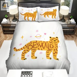 The Wild Animal A Be Wild From The Cartoon Tiger Bed Sheets Spread Duvet Cover Bedding Sets elitetrendwear 1 1