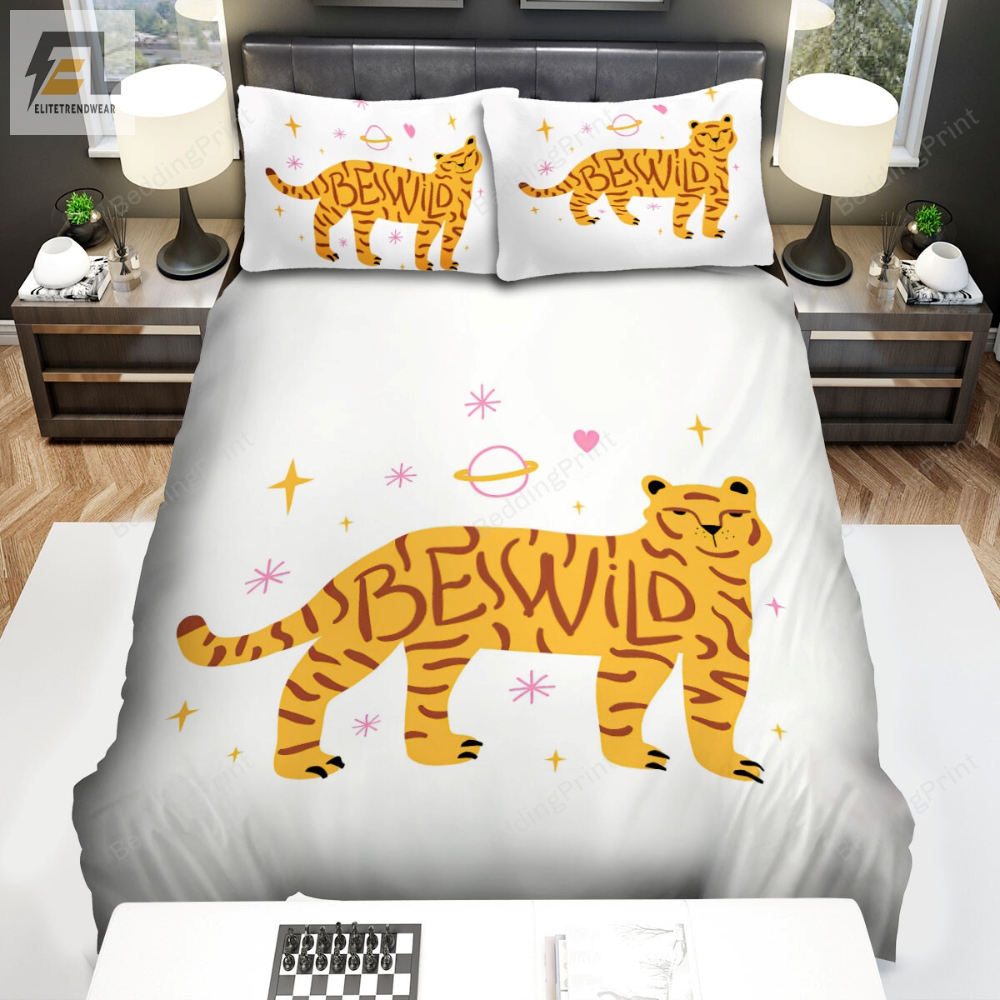 The Wild Animal Â Be Wild From The Cartoon Tiger Bed Sheets Spread Duvet Cover Bedding Sets 