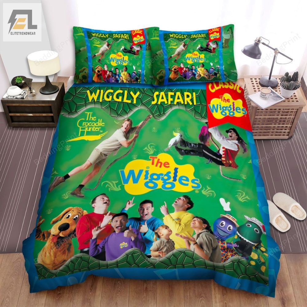 The Wiggles Wiggly Safari Bed Sheets Duvet Cover Bedding Sets 