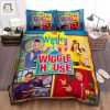 The Wiggles Wiggle House Bed Sheets Duvet Cover Bedding Sets elitetrendwear 1