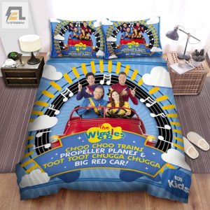 The Wiggles Choo Choo Trains Bed Sheets Duvet Cover Bedding Sets elitetrendwear 1 1