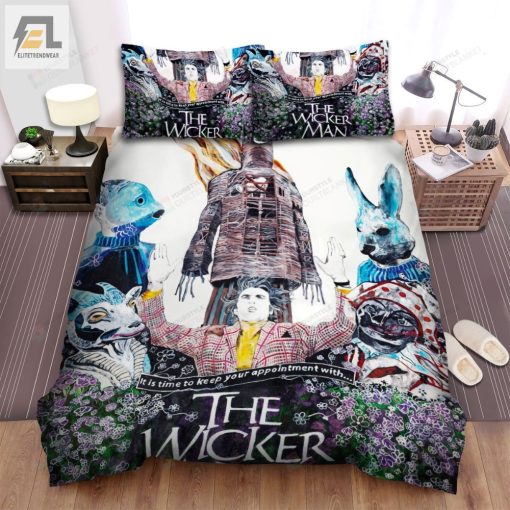 The Wicker Man Movie Poster Vii Photo Bed Sheets Spread Comforter Duvet Cover Bedding Sets elitetrendwear 1 1