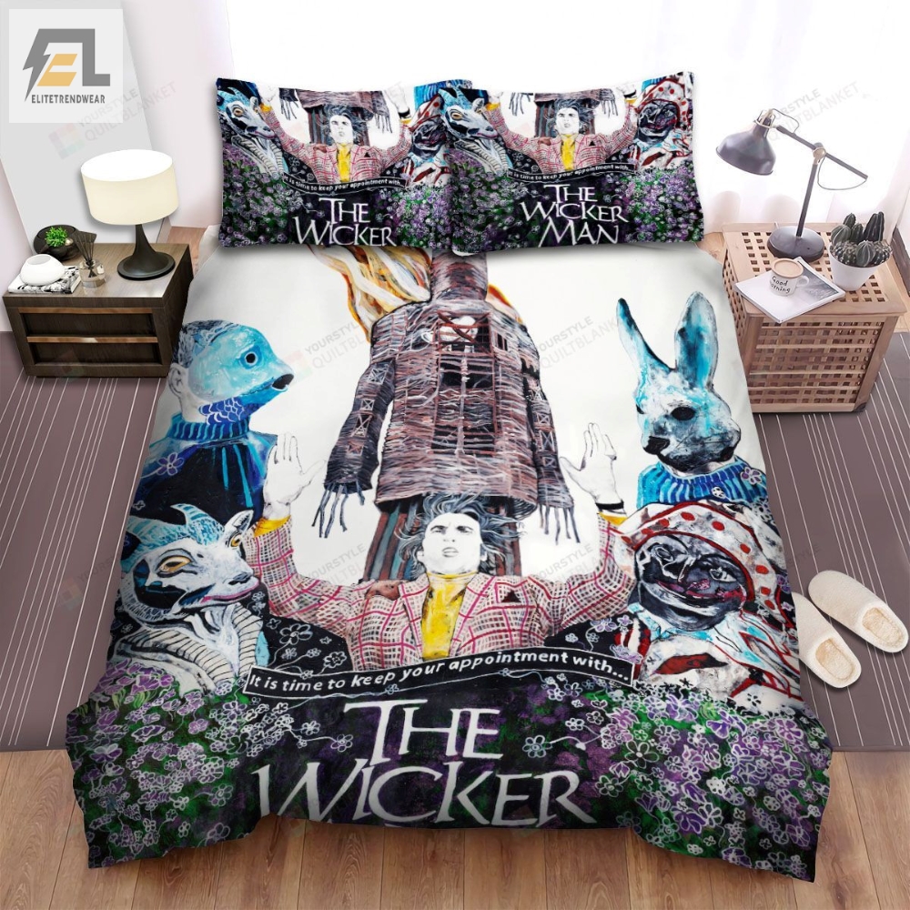 The Wicker Man Movie Poster Vii Photo Bed Sheets Spread Comforter Duvet Cover Bedding Sets 