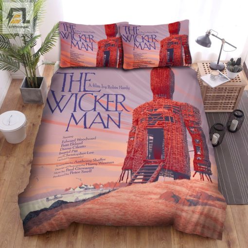 The Wicker Man Movie Poster Ix Photo Bed Sheets Spread Comforter Duvet Cover Bedding Sets elitetrendwear 1