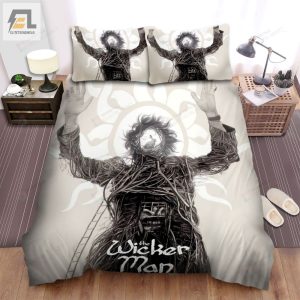 The Wicker Man Movie Poster Ii Photo Bed Sheets Spread Comforter Duvet Cover Bedding Sets elitetrendwear 1 1