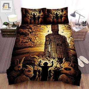 The Wicker Man Movie Monster Photo Bed Sheets Spread Comforter Duvet Cover Bedding Sets elitetrendwear 1 1