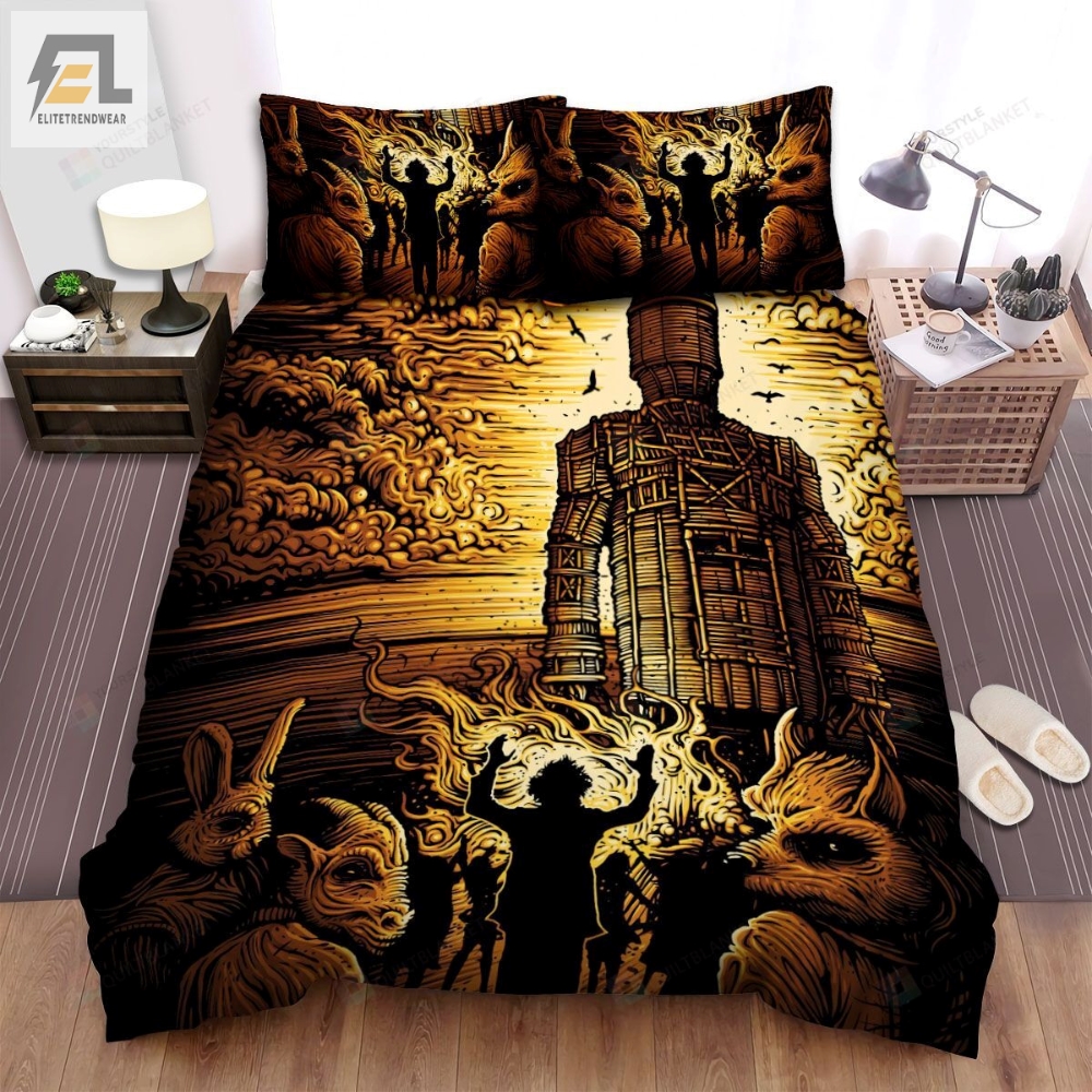 The Wicker Man Movie Monster Photo Bed Sheets Spread Comforter Duvet Cover Bedding Sets 