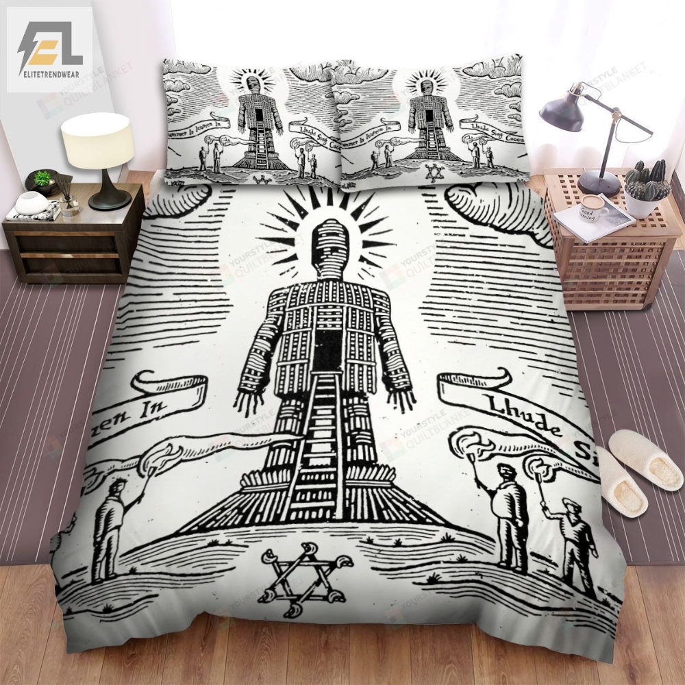 The Wicker Man Movie Big Statue Photo Bed Sheets Spread Comforter Duvet Cover Bedding Sets 