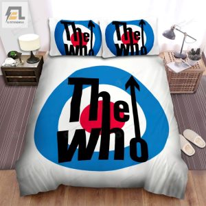 The Who Logo Band Bed Sheets Spread Comforter Duvet Cover Bedding Sets elitetrendwear 1 1