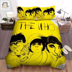 The Who Band Art Bed Sheets Spread Comforter Duvet Cover Bedding Sets elitetrendwear 1 1