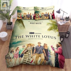The White Lotus 2021A2022 Poster Movie Poster Bed Sheets Duvet Cover Bedding Sets Ver 2 elitetrendwear 1 1