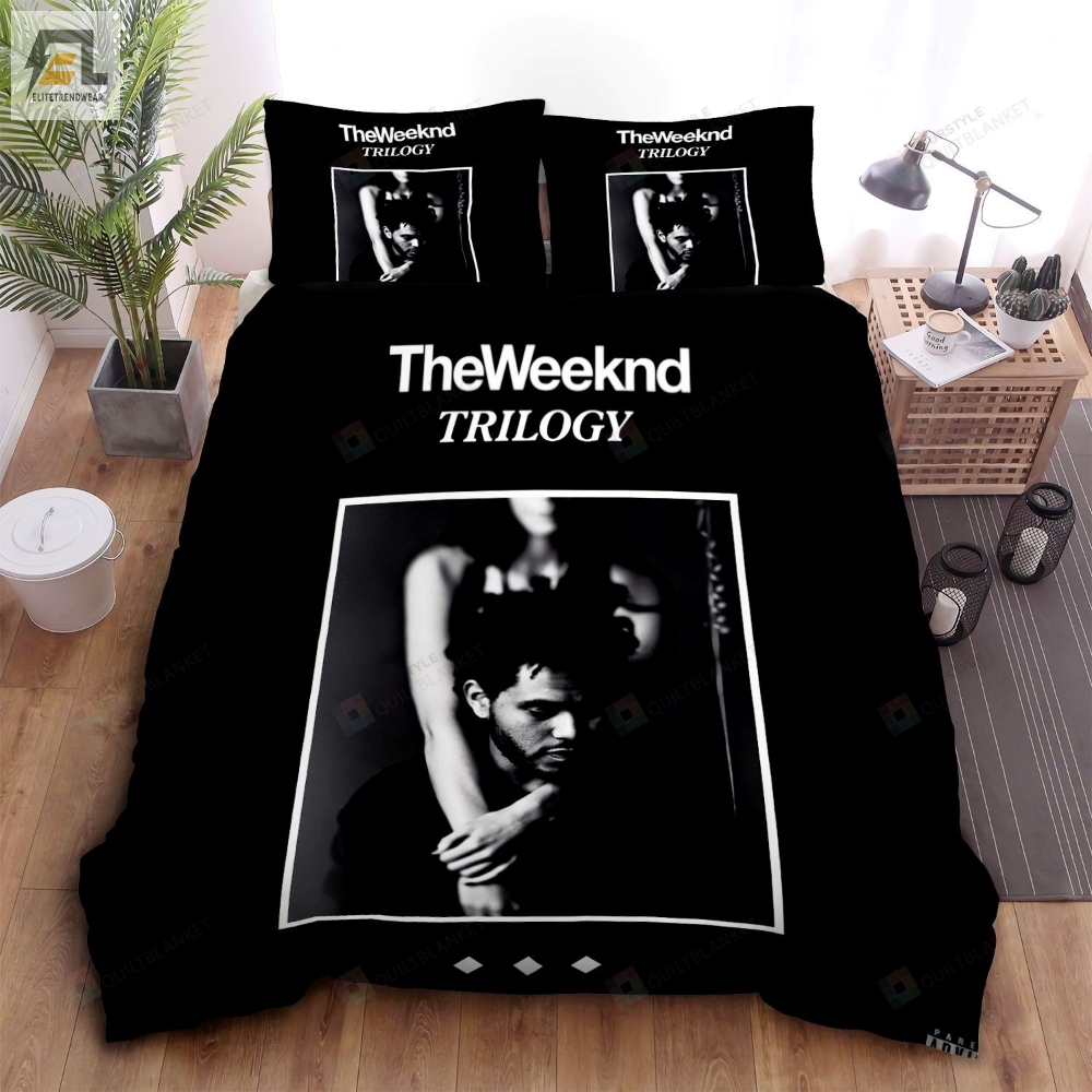 The Weeknd Trilogy Album Art Cover Bed Sheets Spread Duvet Cover Bedding Sets 