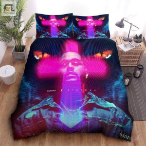 The Weeknd Starboy Album Alternative Art Bed Sheets Spread Duvet Cover Bedding Sets elitetrendwear 1 1