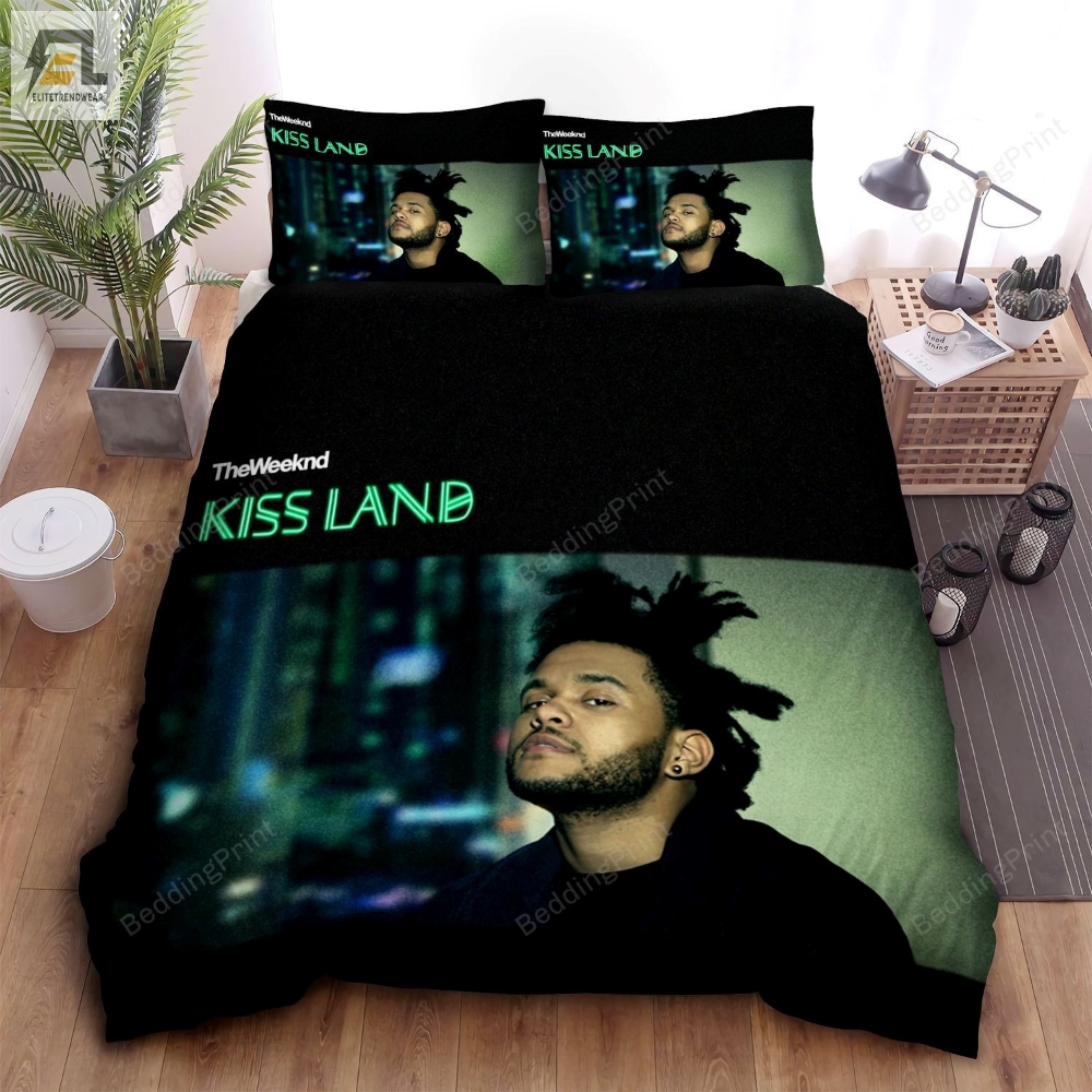 The Weeknd Kiss Land Album Art Cover Bed Sheets Spread Duvet Cover Bedding Sets 