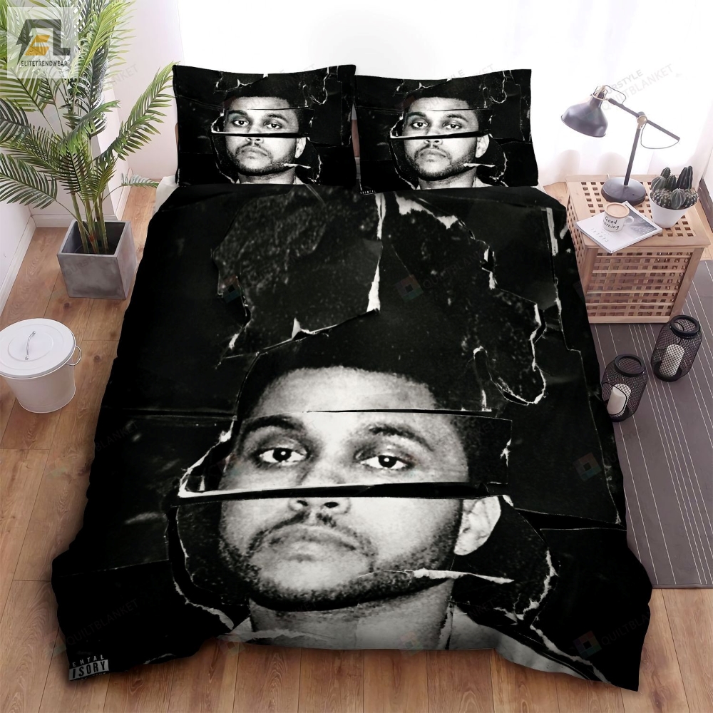 The Weeknd Beauty Behind The Madness Album Art Cover Bed Sheets Spread Duvet Cover Bedding Sets 