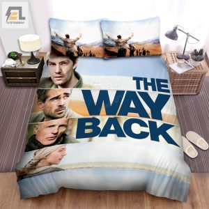 The Way Back 2010 Movie Poster Bed Sheets Duvet Cover Bedding Sets elitetrendwear 1 1