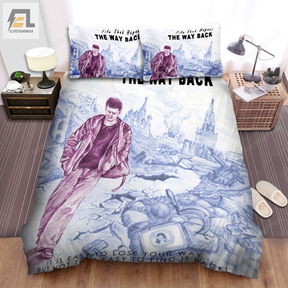 The Way Back 2010 Movie Lose Way Bed Sheets Duvet Cover Bedding Sets 