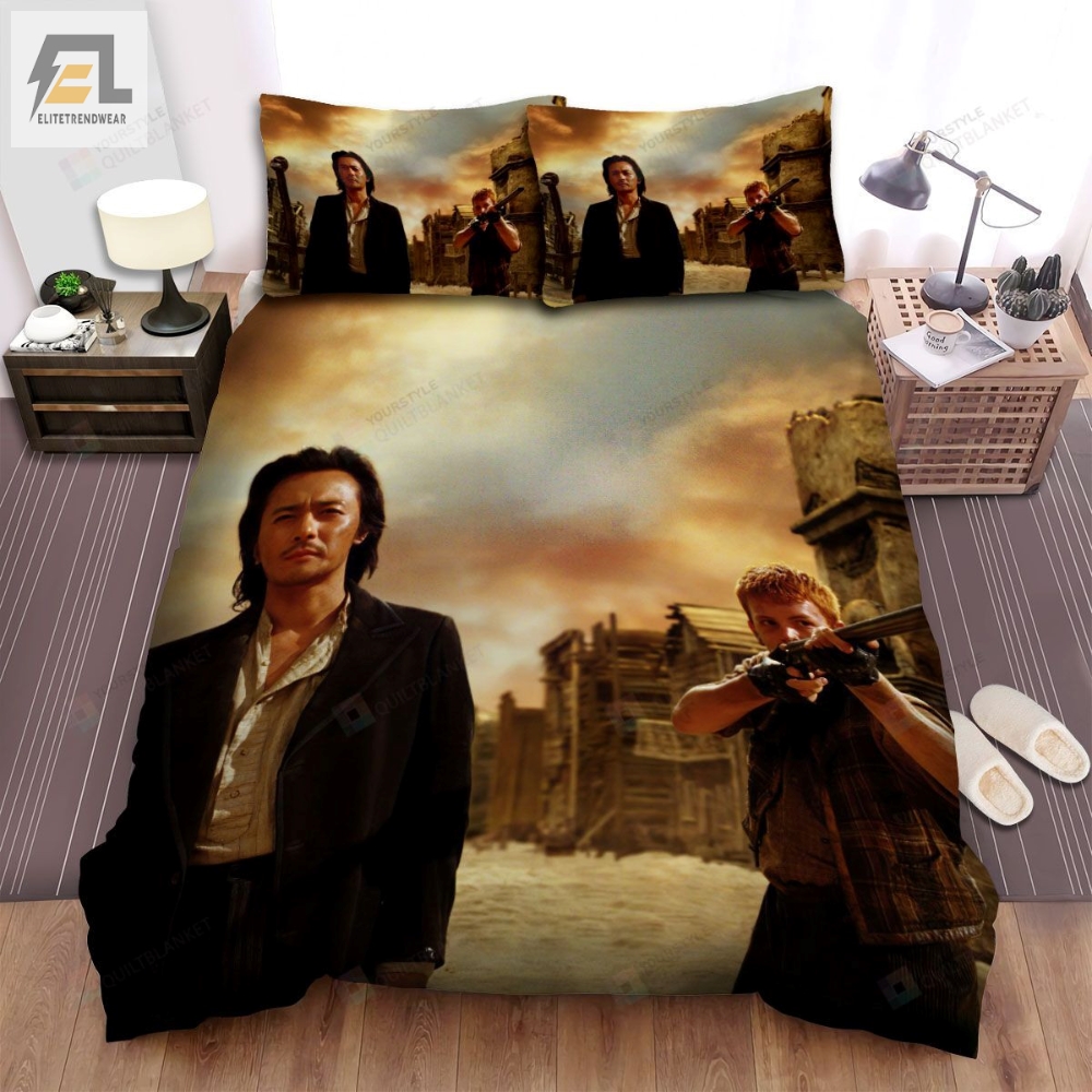The Warriorâs Way 2010 Movie House Background Behind Photo Bed Sheets Spread Comforter Duvet Cover Bedding Sets 