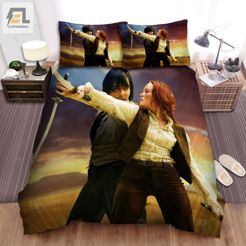 The Warriorâs Way 2010 Movie Couple Photo Bed Sheets Spread Comforter Duvet Cover Bedding Sets 