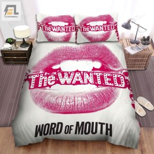 The Wanted Word Of Mouth Album Bed Sheets Spread Comforter Duvet Cover Bedding Sets elitetrendwear 1 1