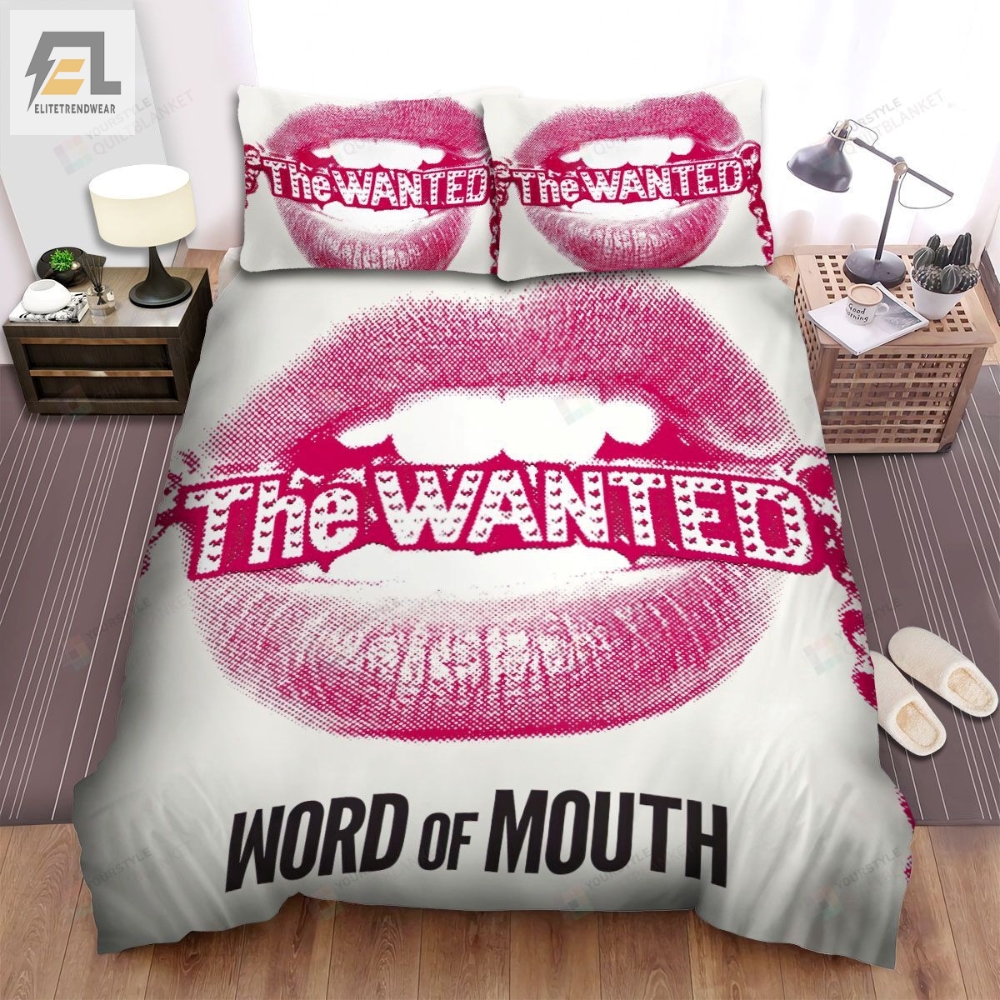 The Wanted Word Of Mouth Album Bed Sheets Spread Comforter Duvet Cover Bedding Sets 