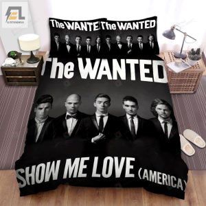 The Wanted Show Me Love Bed Sheets Spread Comforter Duvet Cover Bedding Sets elitetrendwear 1 1