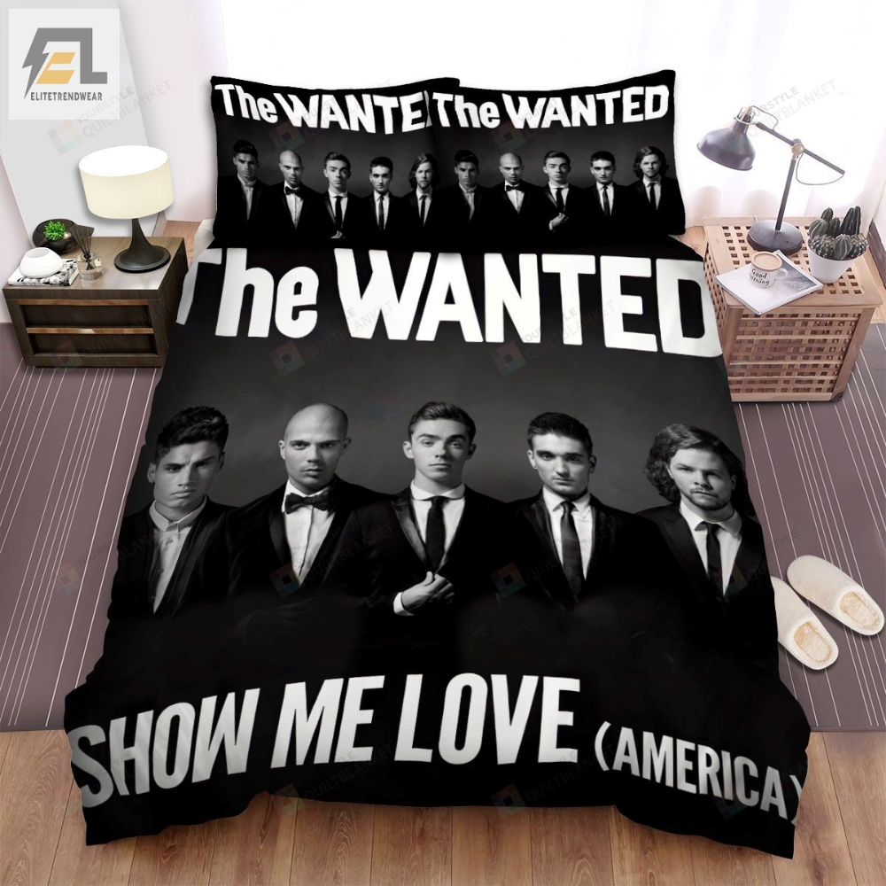 The Wanted Show Me Love Bed Sheets Spread Comforter Duvet Cover Bedding Sets 