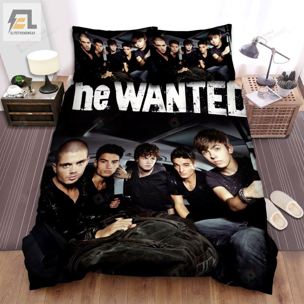 The Wanted Members Poster Bed Sheets Spread Comforter Duvet Cover Bedding Sets 