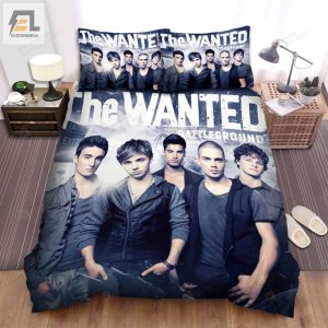 The Wanted Battleground Album Bed Sheets Spread Comforter Duvet Cover Bedding Sets elitetrendwear 1 1