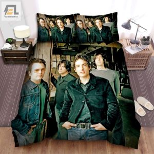 The Wallflowers Music Band Photoshoot Bed Sheets Spread Comforter Duvet Cover Bedding Sets elitetrendwear 1 1