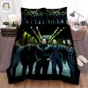 The Wallflowers Music Band Photoshoot In Black Clothes Bed Sheets Spread Comforter Duvet Cover Bedding Sets elitetrendwear 1
