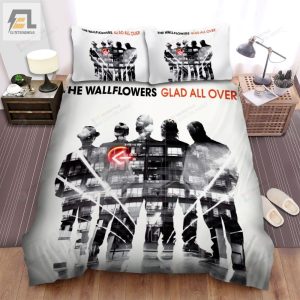 The Wallflowers Music Band Glad All Over Album Cover Bed Sheets Spread Comforter Duvet Cover Bedding Sets elitetrendwear 1 1
