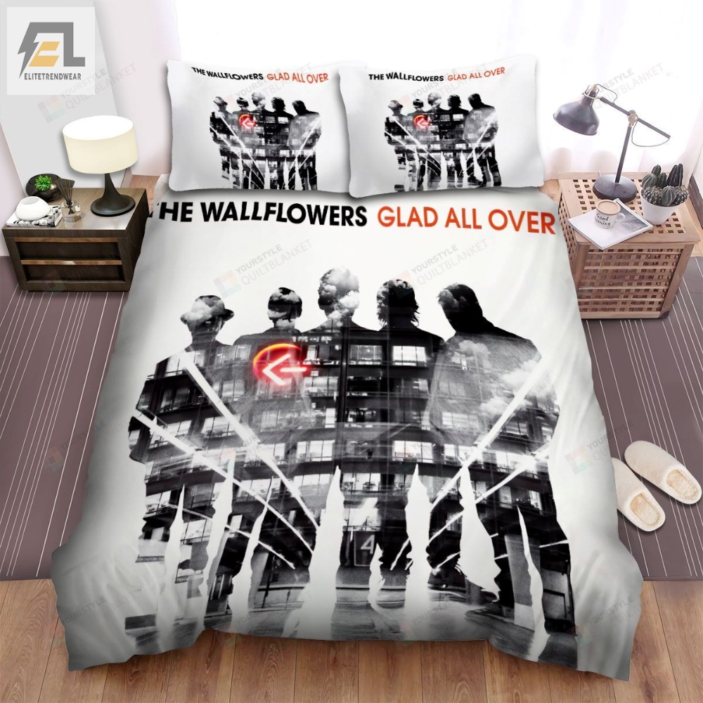 The Wallflowers Music Band Glad All Over Album Cover Bed Sheets Spread Comforter Duvet Cover Bedding Sets 