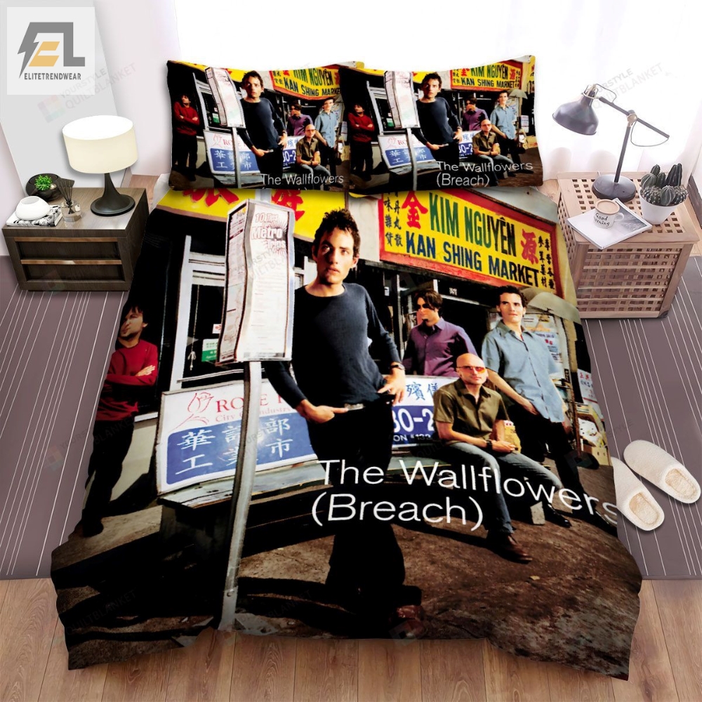 The Wallflowers Music Band Breach Album Cover Sheets Spread Comforter Duvet Cover Bedding Sets 