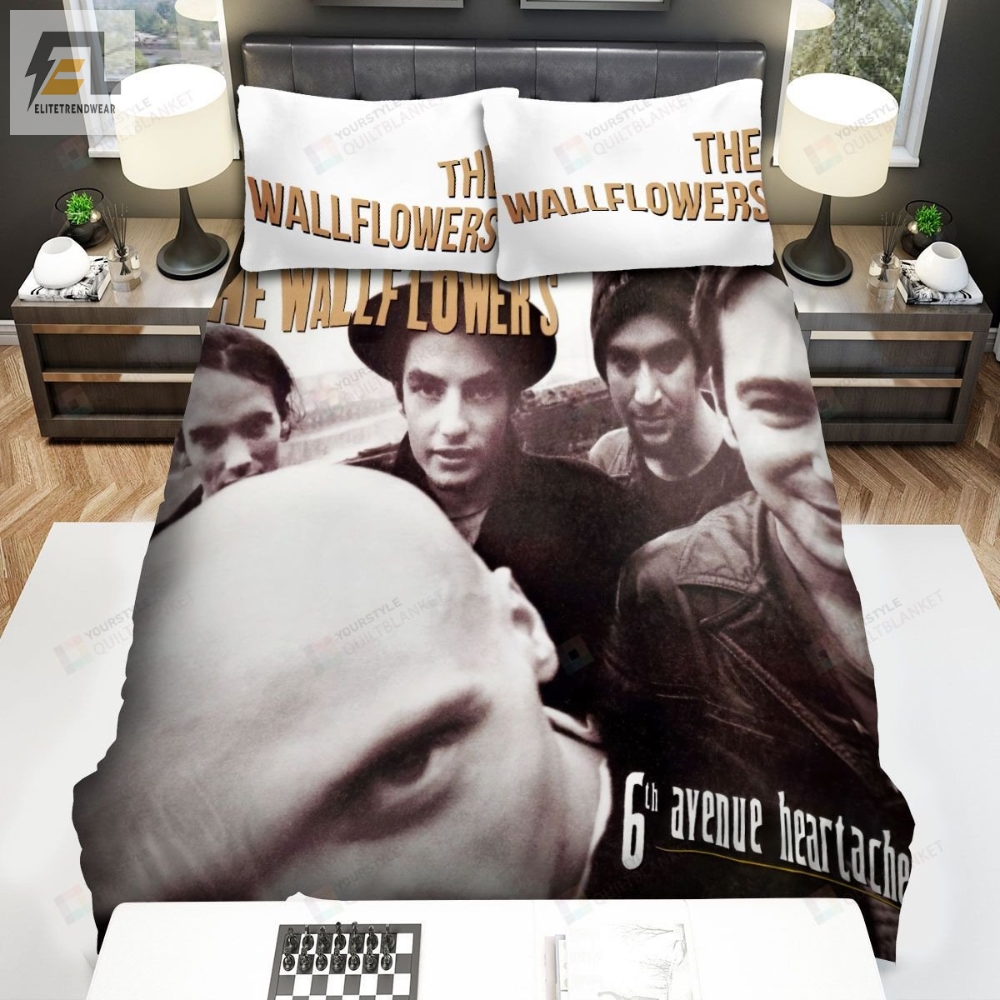 The Wallflowers Music Band 6Th Avenue Heartache Cover Bed Sheets Spread Comforter Duvet Cover Bedding Sets 