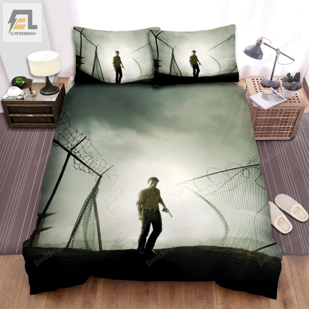 The Walking Dead Returns Oct 13 Sunday 98C Movie Poster Ver 3 Bed Sheets Duvet Cover Bedding Sets 