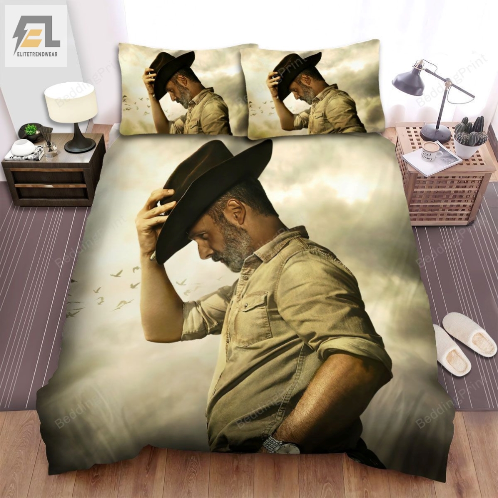 The Walking Dead Posting Of The Handsome Men In The Movie Bed Sheets Duvet Cover Bedding Sets 