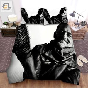 The Walking Dead Portrait Of The Men With Weapon Movie Poster Bed Sheets Duvet Cover Bedding Sets elitetrendwear 1 1