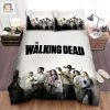 The Walking Dead Poeple With Weapon And The Dead Scenes In The Movie Bed Sheets Duvet Cover Bedding Sets elitetrendwear 1