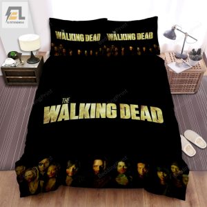 The Walking Dead Many Deads Background Movie Poster Bed Sheets Duvet Cover Bedding Sets elitetrendwear 1 1