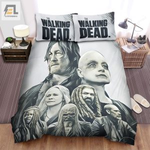 The Walking Dead Main Actors In The Movie Fox Movie Poster Bed Sheets Duvet Cover Bedding Sets elitetrendwear 1 1